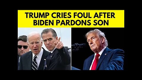 US News | Trump On Biden Pardons His Son, Calls It Miscarriage Of Justice | Trump News | N18G