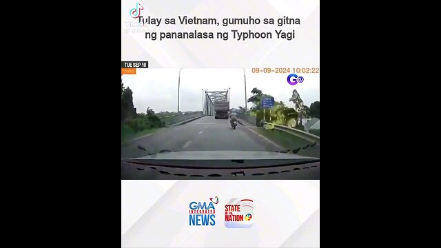 Bridge Collapse in Vietnam Sends Vehicles Plunging