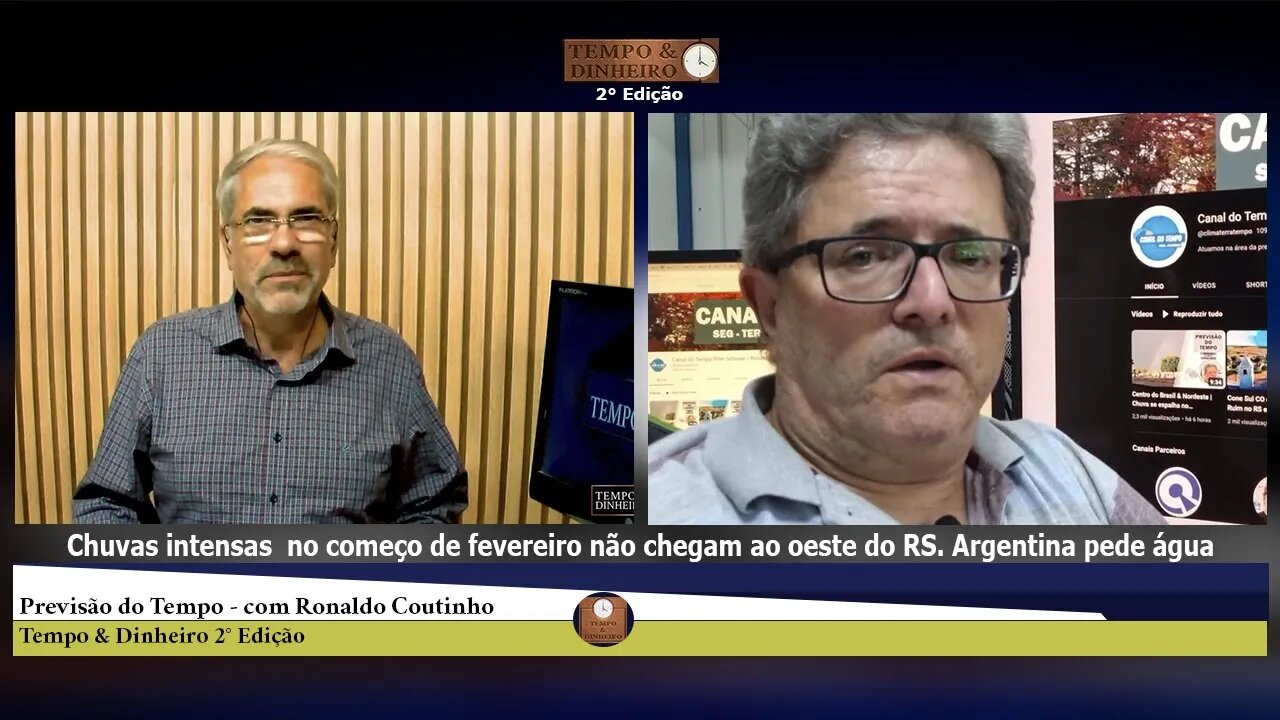 Chuvas intensas no começo de fevereiro não chegam ao oeste do RS. Argentina pede água