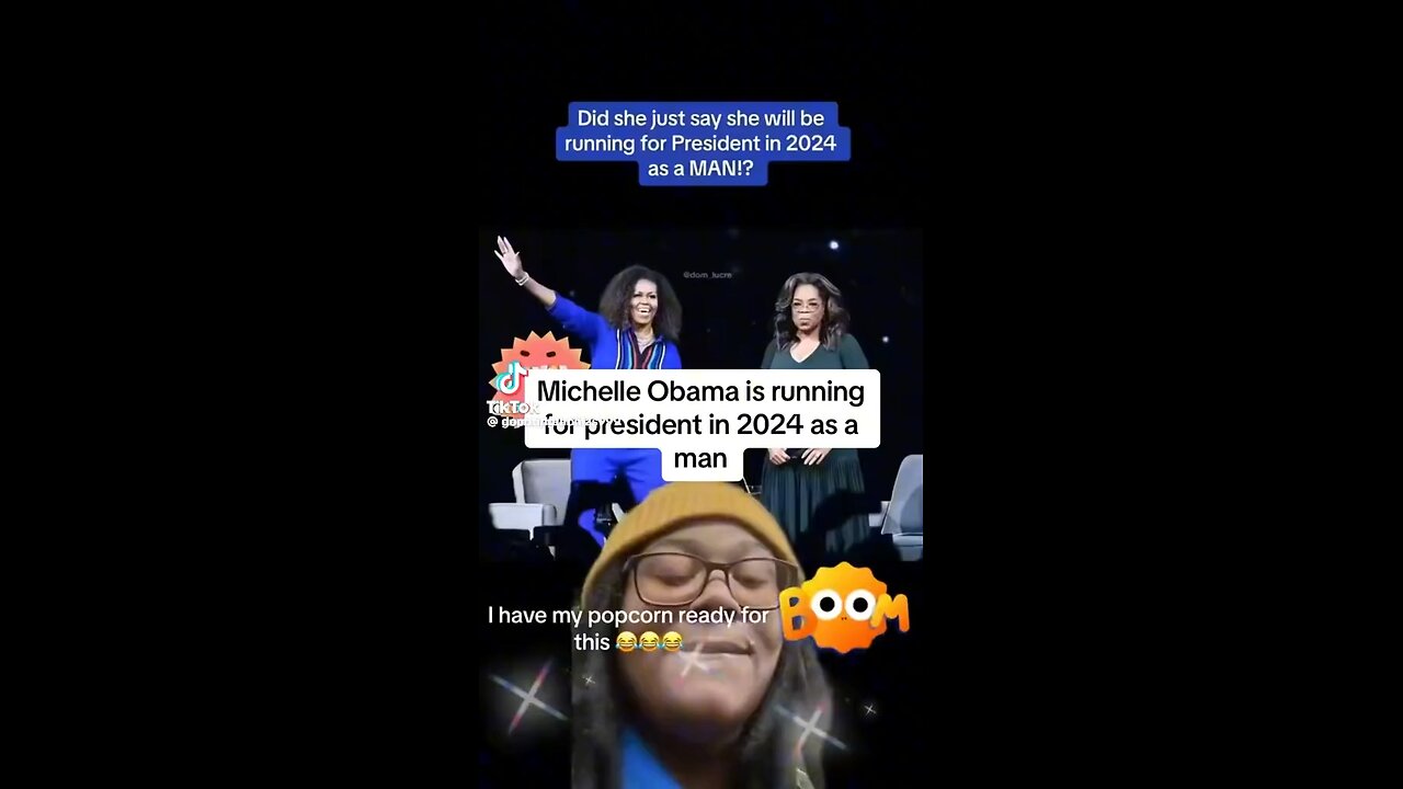 Mike, I mean Michelle Obama is running as a man in 2024