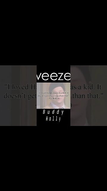 WEEZER'S BUDDY HOLLY MUSIC VIDEO CREATED WITHOUT CGI