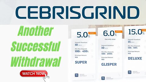 Cebrisgrind Another Successful Withdrawal 💰 💰💰