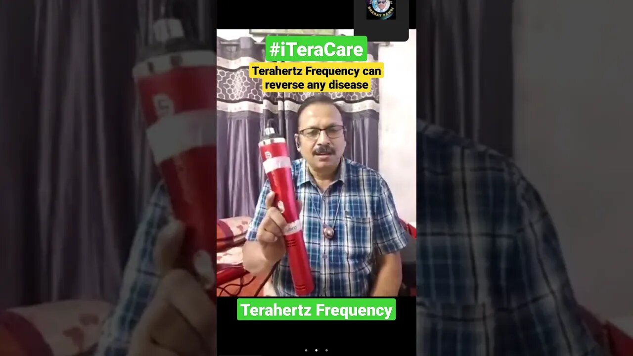 Terahertz Frequency can reverse any disease #shorts #reels #iteracare #bharatsamgi #iteracareindia