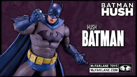 McFarlane Toys DC Multiverse Batman Hush Batman Figure @TheReviewSpot