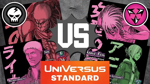Annie, Female Titan (Life) vs. Reiner, Armored Titan (Death) / Universus Attack on Titan Gameplay