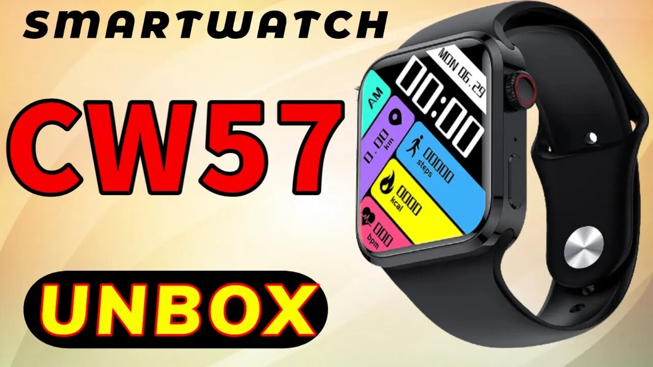 Smartwatch CW57 UNBOX 2.0 Screen NFC pk W57 W58 HW56 HW7