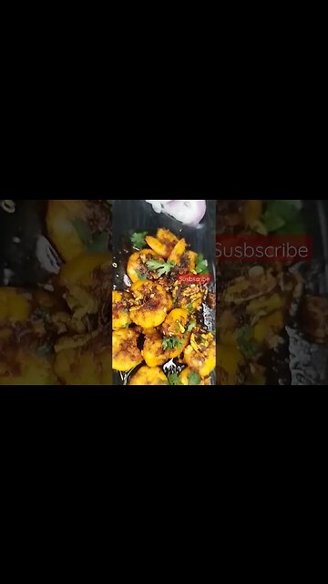 Garlic Prawns Fry 🍤🍤🍤 #easyrecipe #shorts #recipe #food #prawns #prawnsrecipes #tasty #delicious