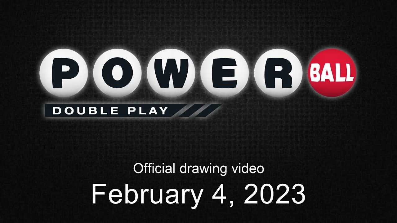 Powerball Double Play drawing for February 4, 2023