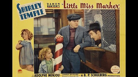 LITTLE MISS MARKER 1934 Little Girl Left as Collateral for IOU on Horse Race Bet FULL MOVIE in HD