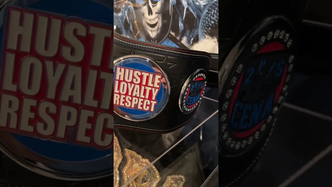 The John Cena US Spinner Belt vs The John Cena Legacy Spinner Belt! #shorts