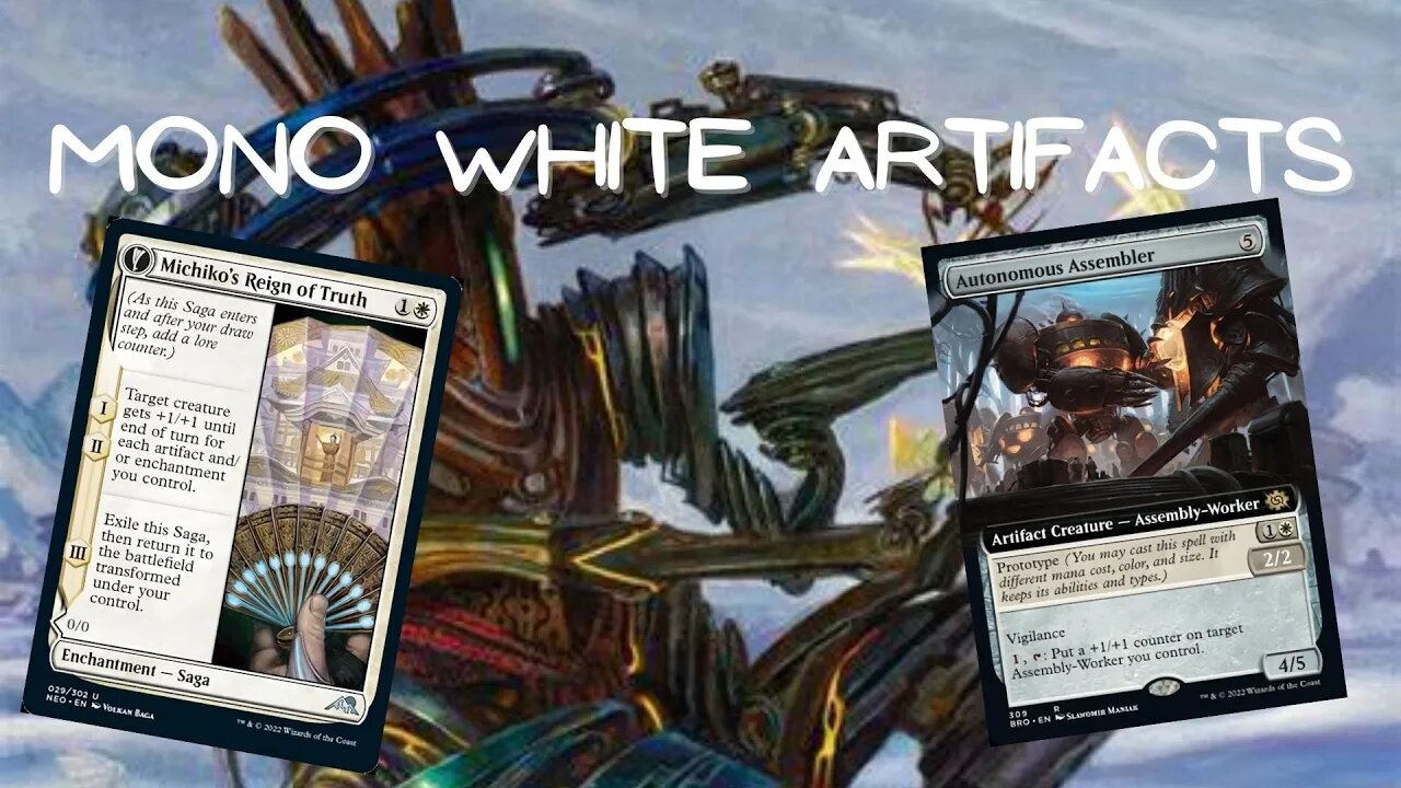 Budget Mono White Artifacts | MTG Pioneer #gaming #magicthegathering #mtg