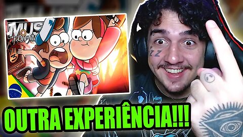 Rap do Dipper e Mabel (Gravity Falls) - BEM-VINDO A GRAVITY FALLS | IRON | REACT | MURIEL REACT