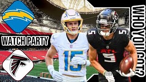 LA Chargers vs Atlanta Falcons | Live Play by Play | Reaction Watch Party Stream | NFL 2024 GAME 🏈🔥