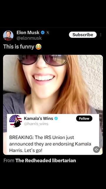 IRS ENDORSES KAMALA HARRIS - REACTION