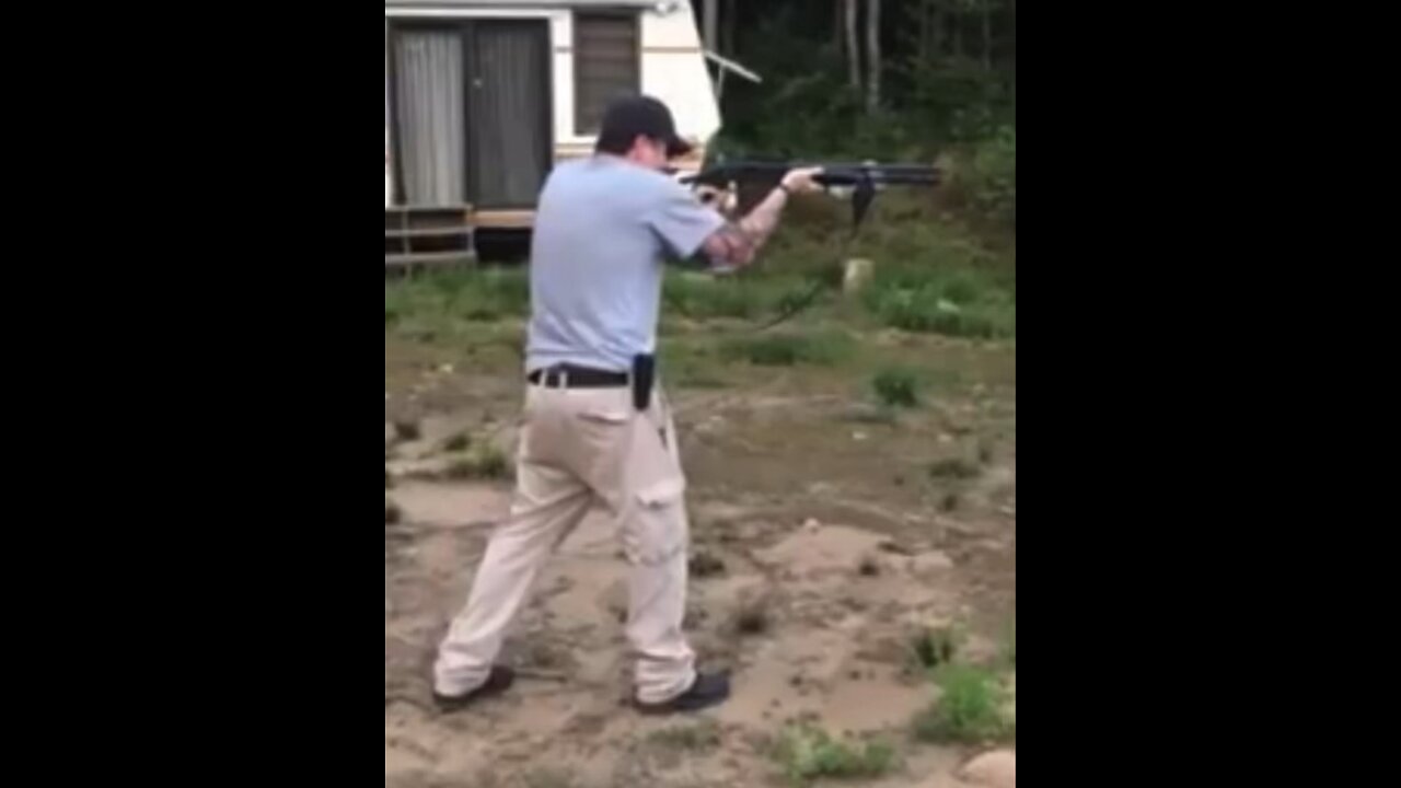 Benelli M4 as fast as I could go