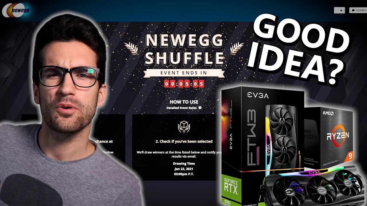 Buy Ampere and Zen 3 via RAFFLE?!