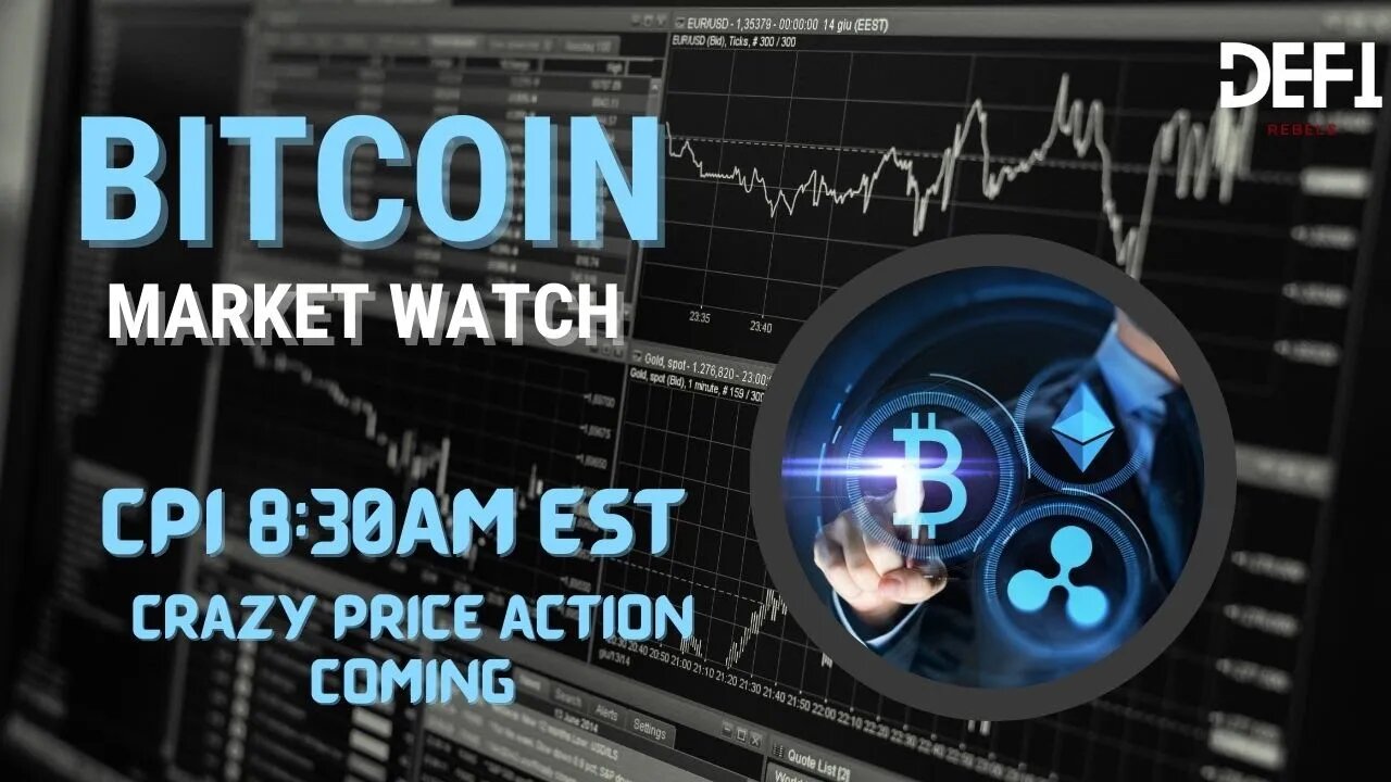 Bitcoin Market Update | WARNING | CPI 8:30AM | Will Inflation Dump BTC? | Crypto