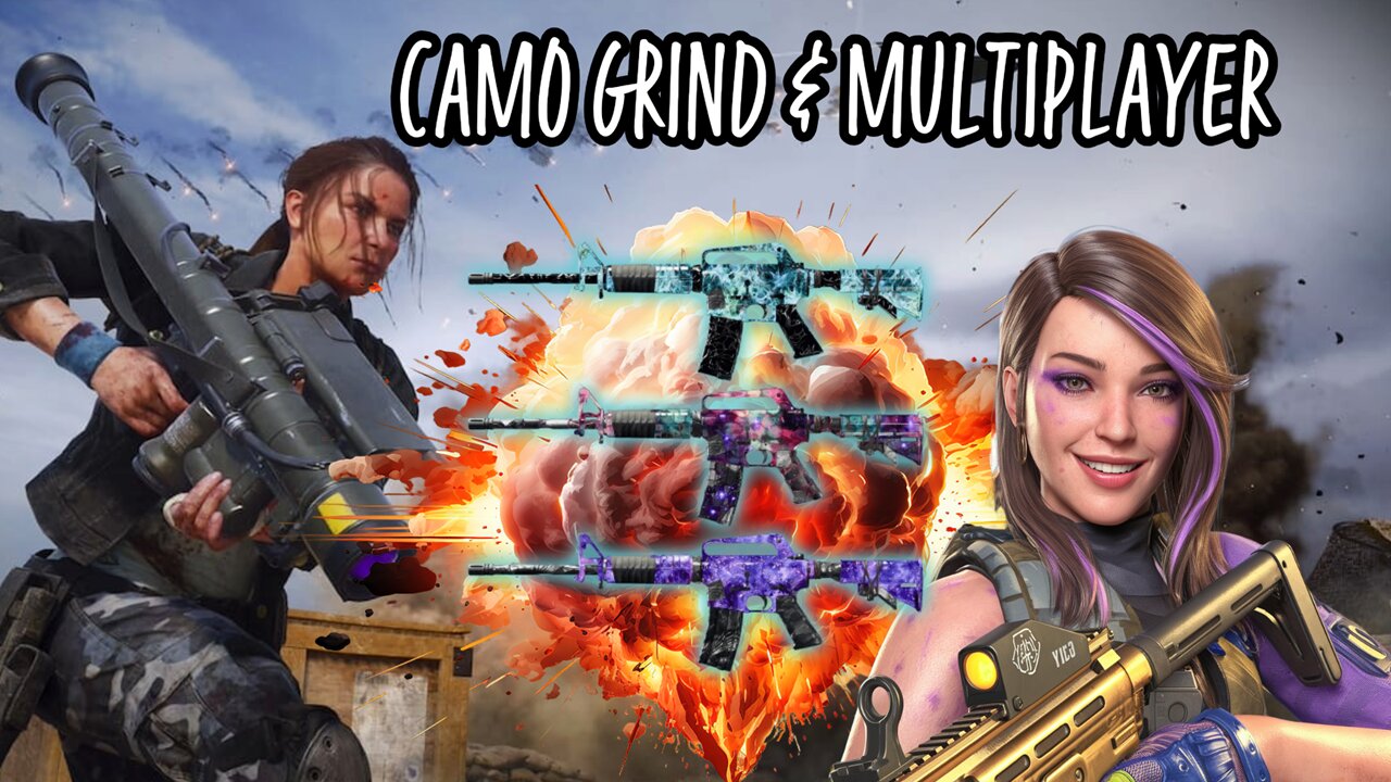 Grinding Skin Camo's - Black Ops 6 - Zombies - Youtube Live Stream