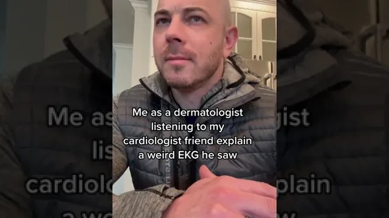 The squiggles are really cool! #EKG #squiggles #heartbeat #dermreacts