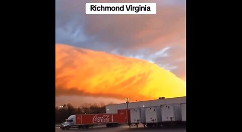 Strange Cloud Over Richmond Virginia 