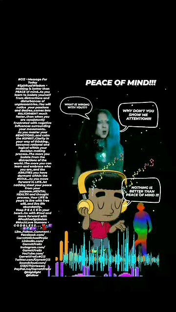 ▪︎PEACE OF MIND▪︎