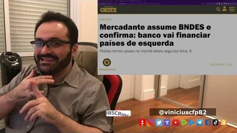 BNDES vai financiar ditaduras; Lula segue atacando BC; Bolsa tem o pior janeiro desde a pandemia