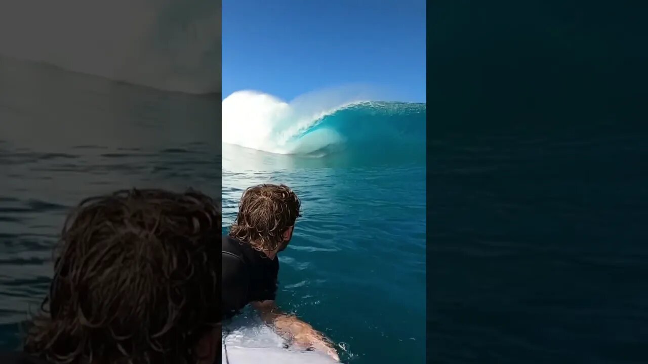 Wave shoots water at me out of nowhere