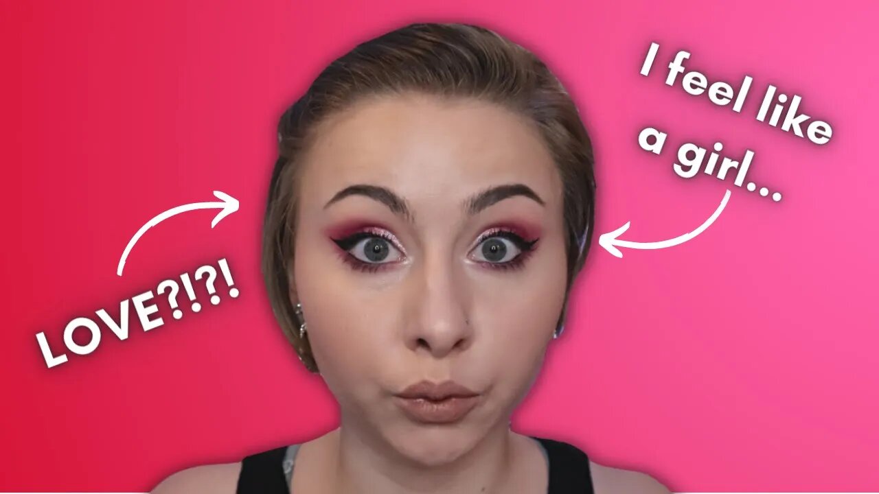 I made everything *PINK* for VALENTINE'S DAY w/ ColourPop Super Shock "Hot Totty"