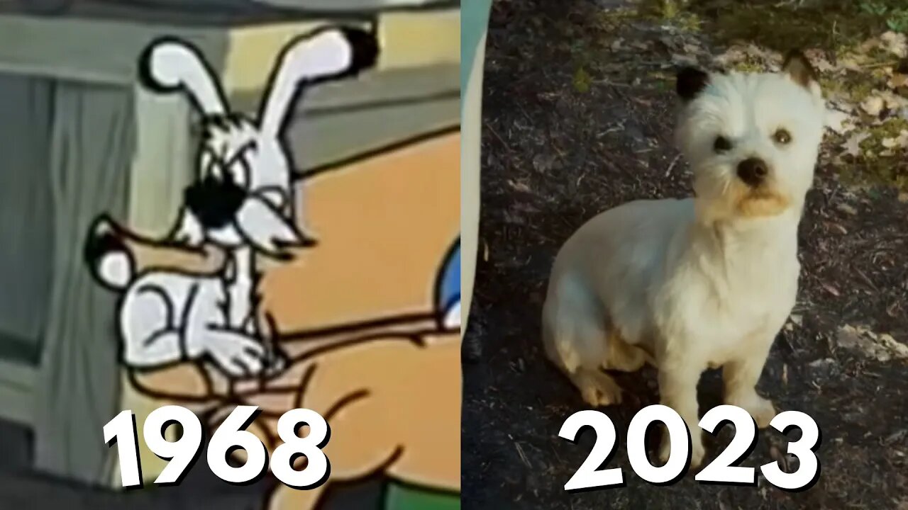 Evolution Of Dogmatix In Movies & Cartoons (1968-2023)