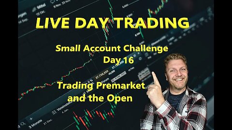 LIVE DAY TRADING | $2.5k Small Account Challenge - Day 15 | S&P500 | Trading premarket and the op…