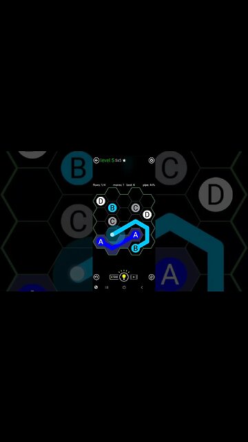 flow free Hexes: easy level 6