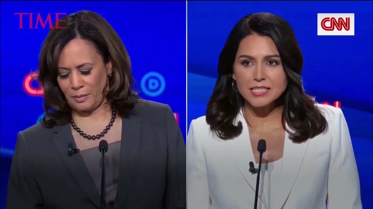 Tulsi Gabbard beat down Kamala Harris 2019 Democratic presidential Debate