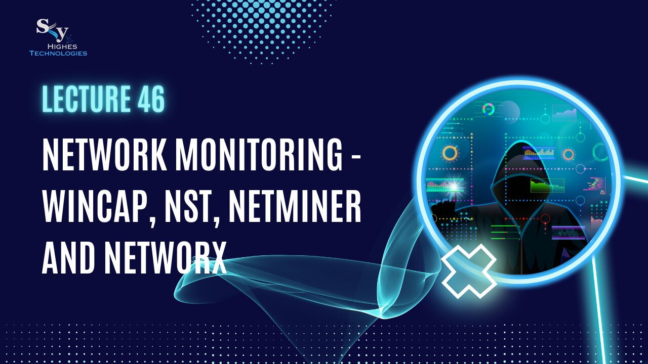 46. Network Monitoring - Wincap, NST, Netminer | Skyhighes | Cyber Security-Network Security