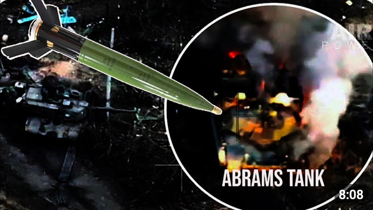 DENAZIFIED TO SCRAP METAL - How a Russian Shells Destroyed Ukraine's Abrams with One Shot
