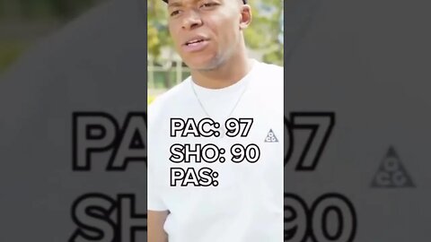 KYLIAN MBAPPE GUESSING HIS FIFA 23 RATINGS #trending #football