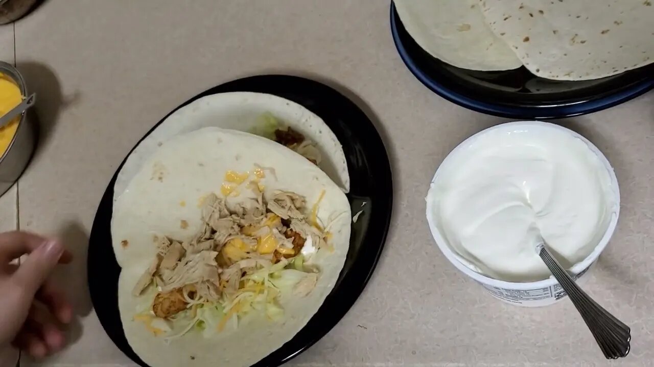 Chicken Or Beef Potato Burritos. Taco Bueno At Home.