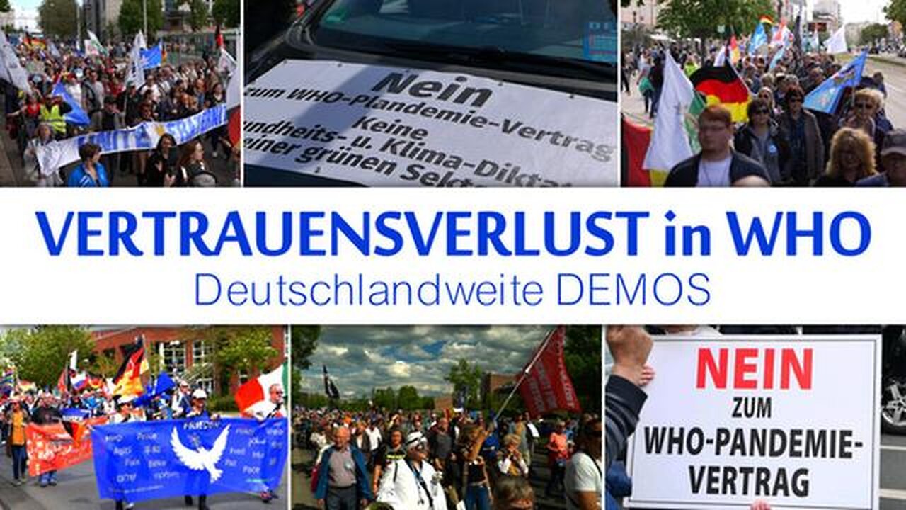 Vertrauensverlust in Regierungen und WHO