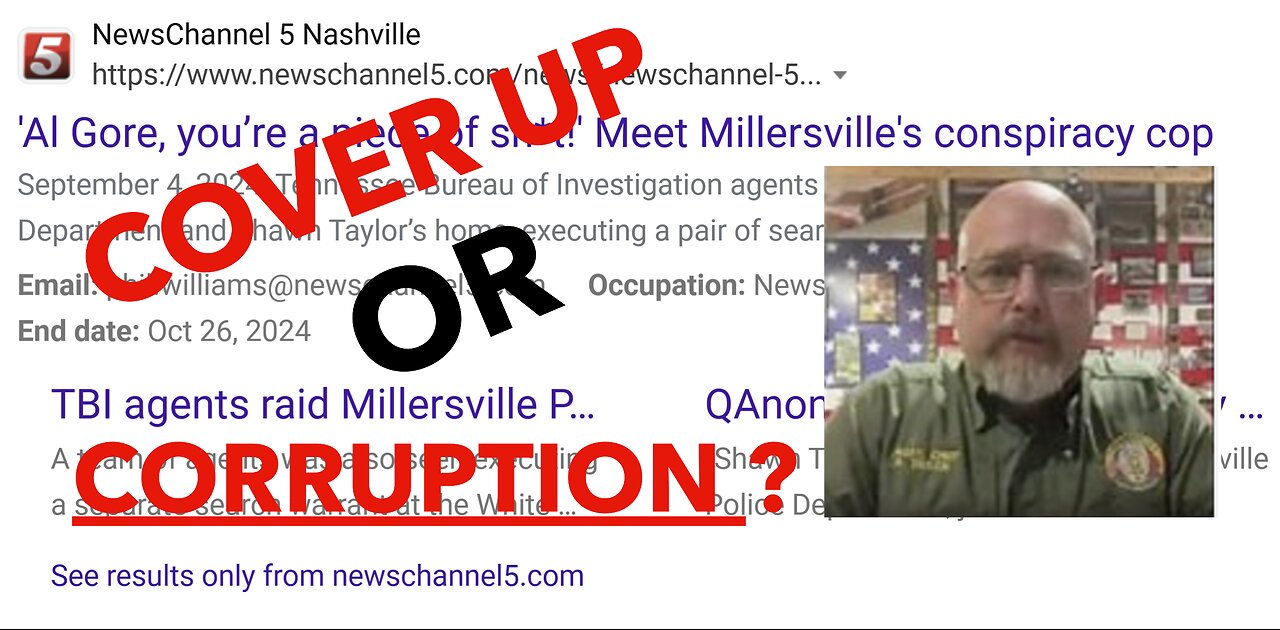 Corruption & Conspiracy in Millersville TN