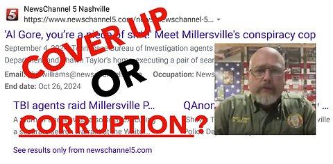 Corruption & Conspiracy in Millersville TN