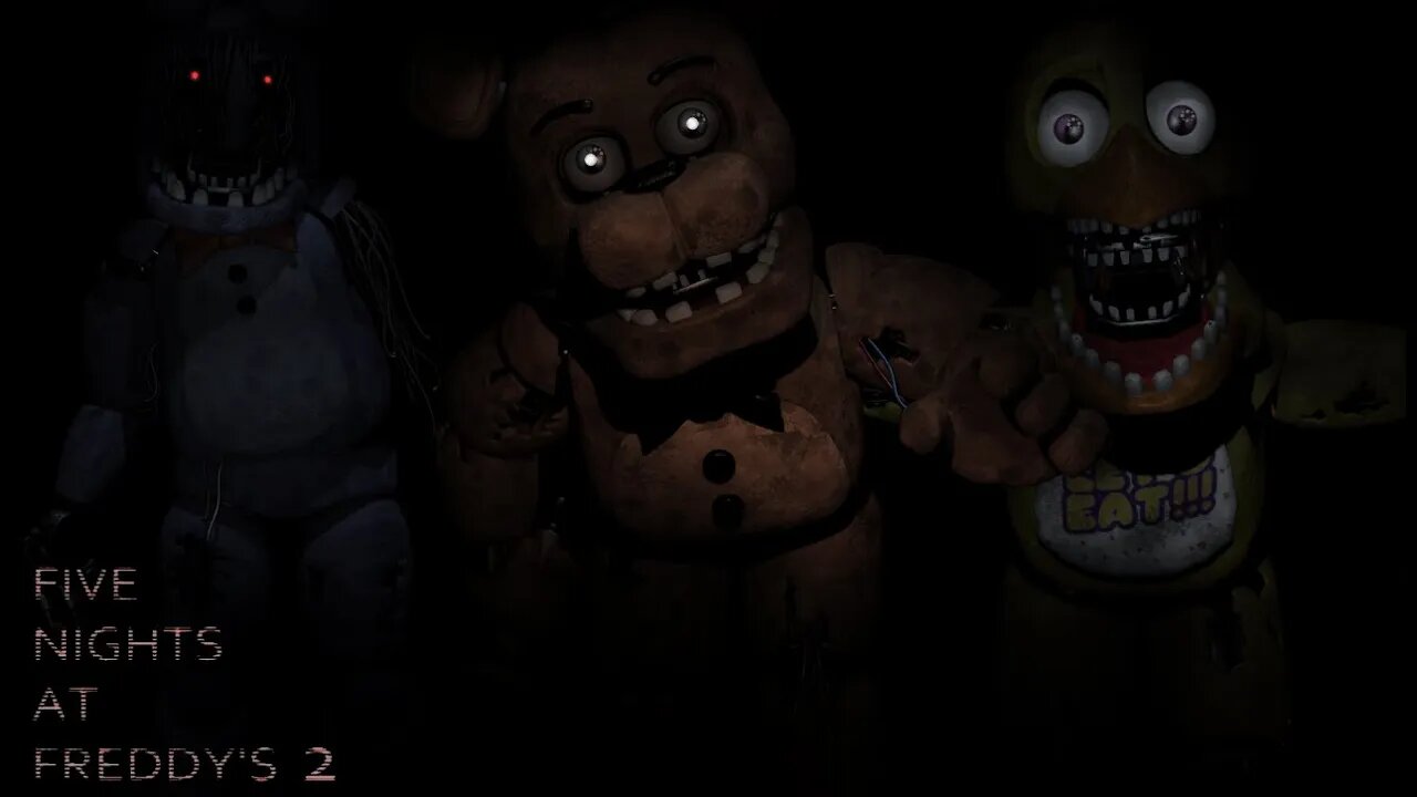 I beat night 3 and 4 lets go! | Five nights at Freddy's 2