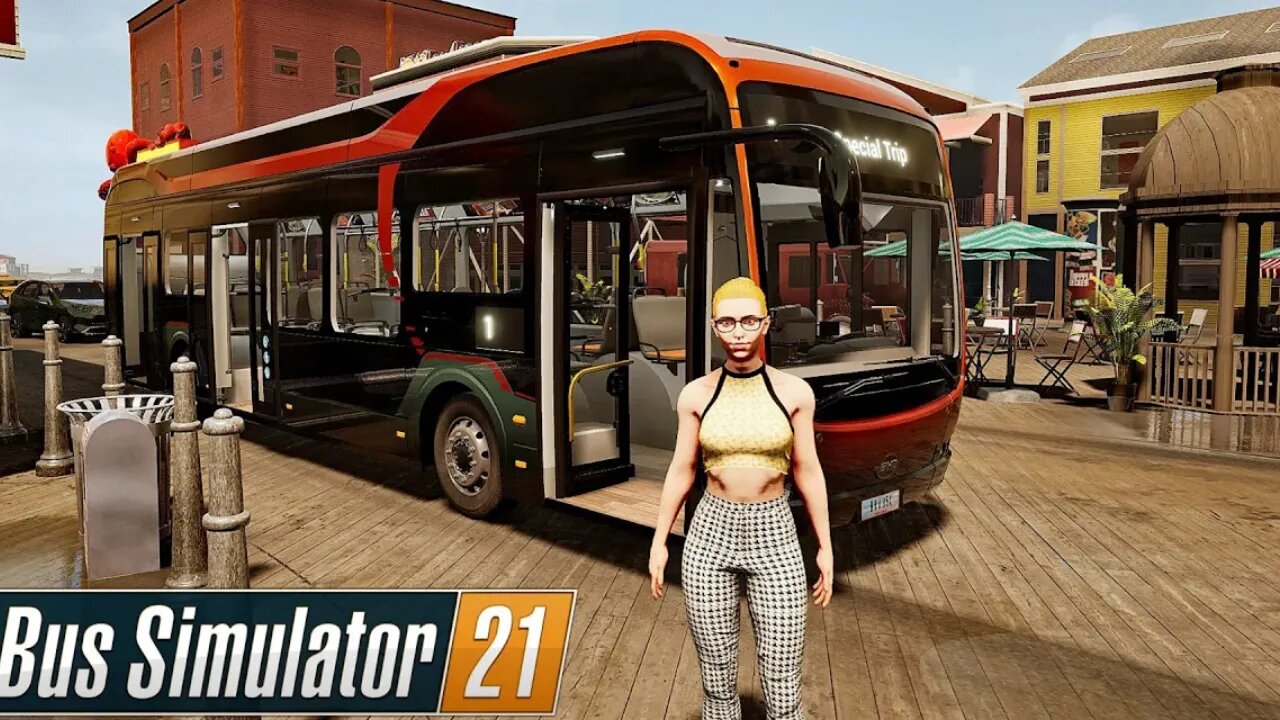 Bus Simulator 21 Marcedes Benz Next-Generation Graphics 2023 Gameplay