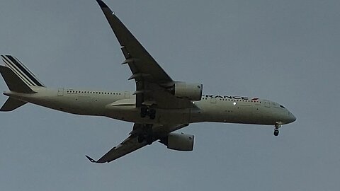 Airbus A350 F-HTYE en provenance de Paris à Fortaleza 🇨🇵🇧🇷