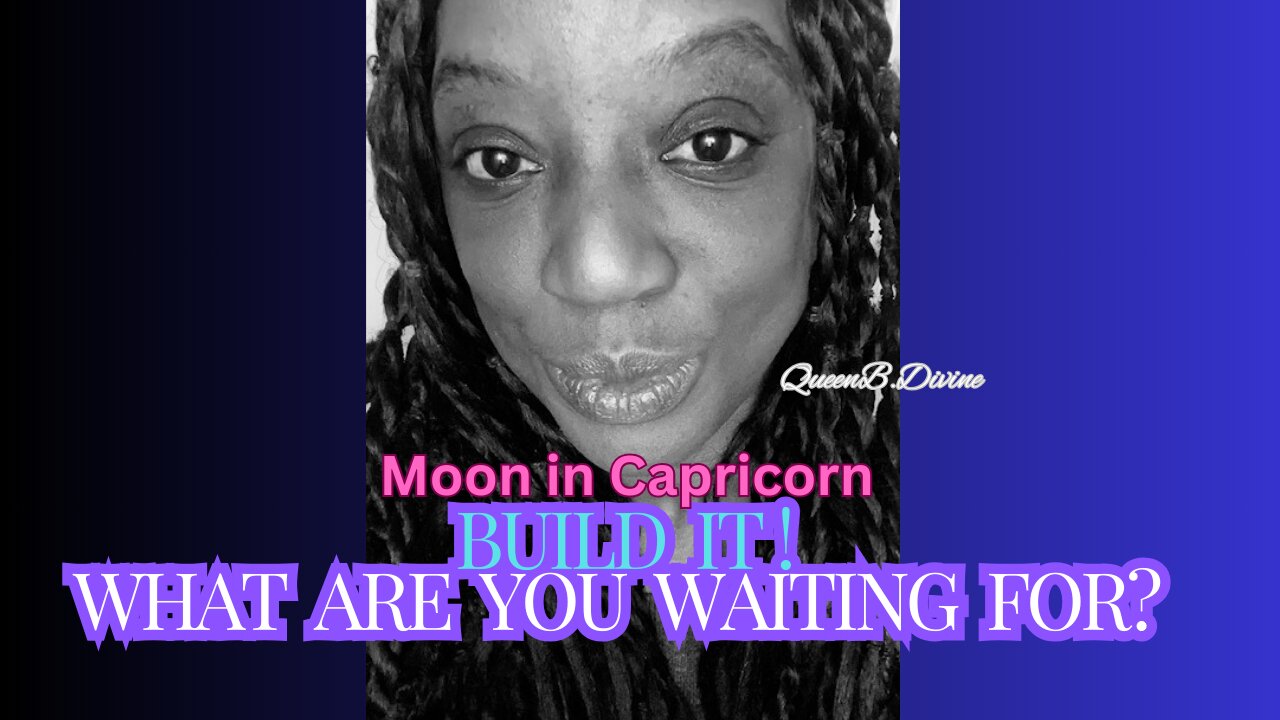 #Moon in #Capricorn - build it 🎆
