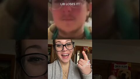 Liberal has MELTDOWN over having to work! #tiktok #shorts
