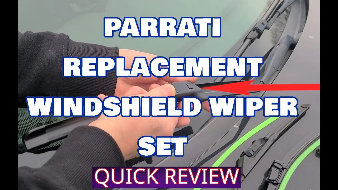 Quick Install of the PARRATI 24,16,12 Blades on a Chevy Spark