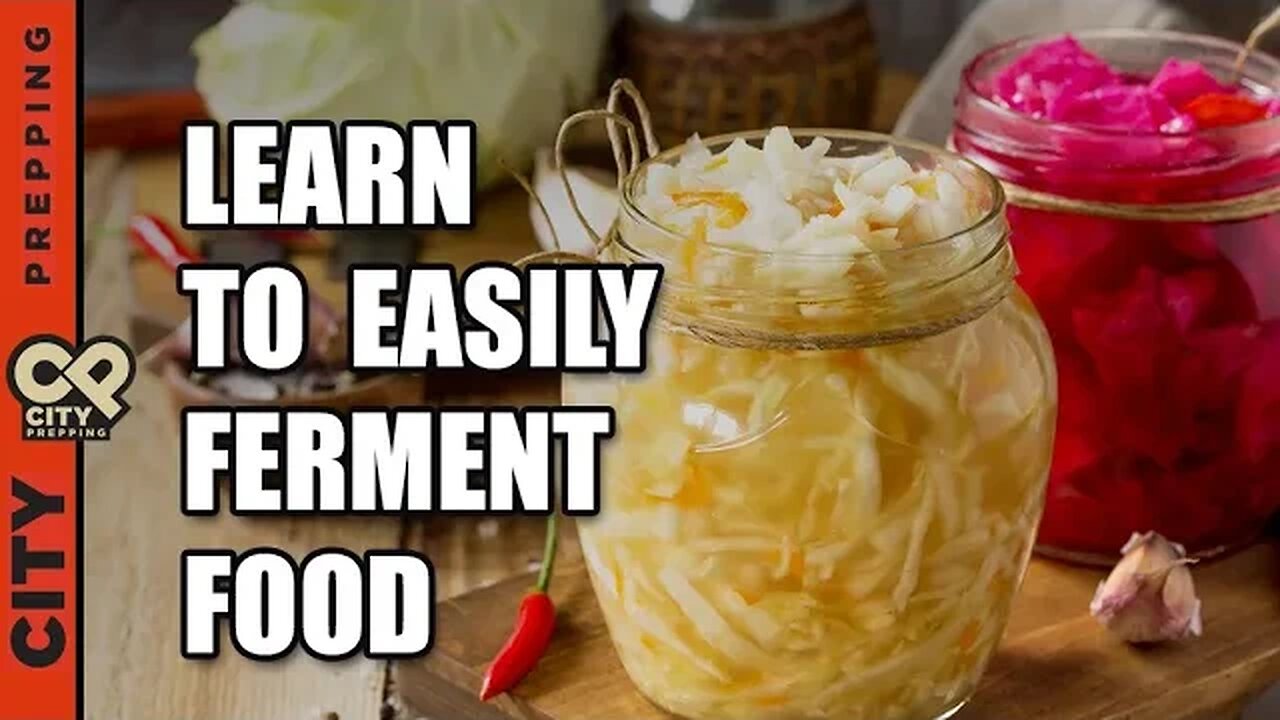 How to Preserve Food (Sauerkraut) Through Fermentation