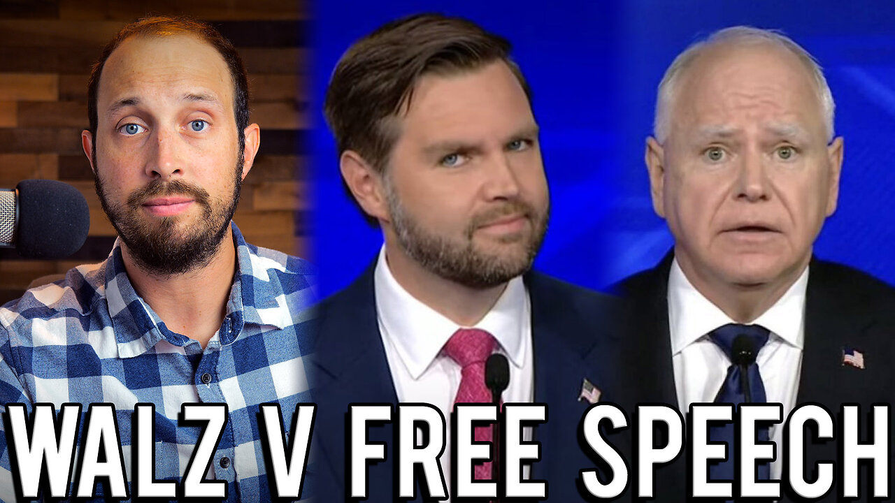 Walz Fails First Amendment 101 | ‘You Can't Yell Fire in a Crowded Theater’