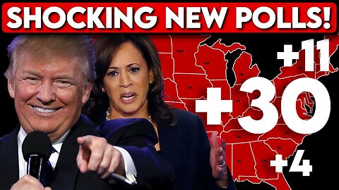 Trump CRUSHES Harris In Latest Polls | NEW 2024 Election Map