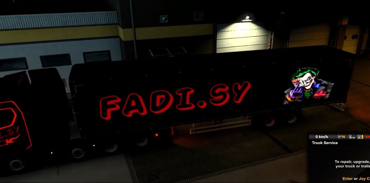 شرح عمل شعار مشع ومتوهج لمحاكي الشاحنات - How to make a glowing logo for your truck - ets2