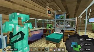 TESTEI MINHA NOVA INTERNET NA CASA NOVA - CHEGA DE LAGS 🙏🏻 - @NEWxXxGames #minecraft #casanova